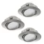 Pineda LED beépíthető kerek 3x6W 8,4cm mnik.