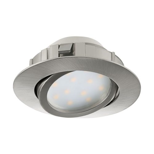 Pineda LED beépíthető kerek 6W 8,4cm mnikkel