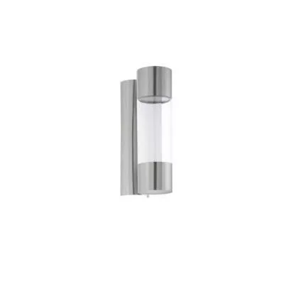 Robledo kültéri led fali lámpa 2x3,7W nemesacél