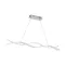 Lasana2 LED függeszték 3x13W 102cm króm/fehér