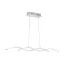 Lasana2 LED függeszték 2x9W 87cm króm/fehér