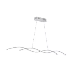 Lasana2 LED függ. 2x14W 102cm króm/fehér