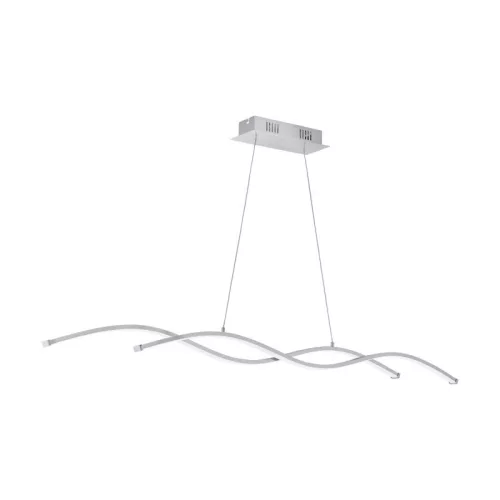 Lasana2 LED függ. 2x14W 102cm króm/fehér