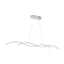 Lasana2 LED függ. 2x14W 102cm króm/fehér