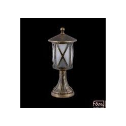 Kültéri lámpaoszlop, ERIK, 40cm, antik sárgaréz