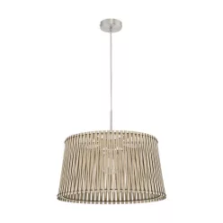 Sendero függeszték E27 1x60W 45cm juhar