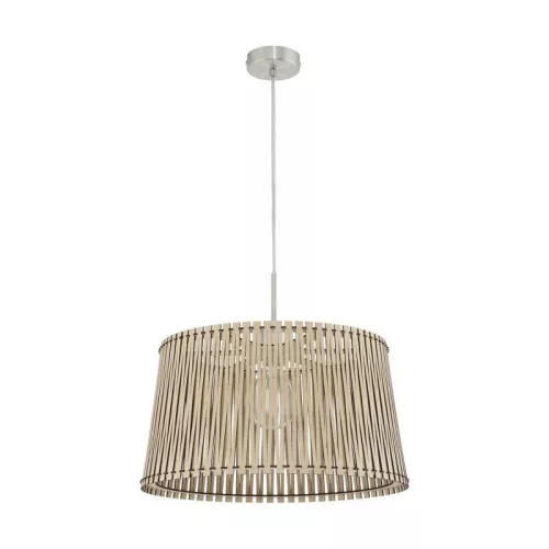 Sendero függeszték E27 1x60W 45cm juhar