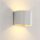 Állítható sugárzású kültéri LED-es fali lámpatest  2x5W  IP54 fehér kör
