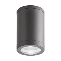 Led menny. kerek, szürke, 1xGU10