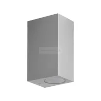 Homlokzati lámpa le-fel 2xGu-10 szürke IP54