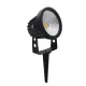 Leszúrható LED reflektorlámpa 10 Watt természetes fehér, 60°, fekete, IP65