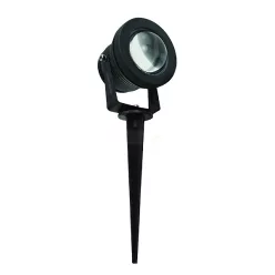   Leszúrható LED reflektorlámpa 10 Watt természetes fehér, 8°, fekete, IP65