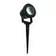 Leszúrható LED reflektorlámpa 10 Watt természetes fehér, 8°, fekete, IP65