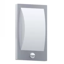   VERRES Kültéri fali lámpatest  E27 1x12W IP44 szenzoros nemesacél/fehér Verres
