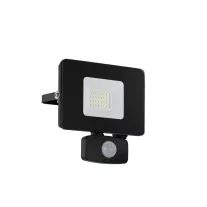 FAEDO kültéri fali LED-es fekete reflektor 20W IP44