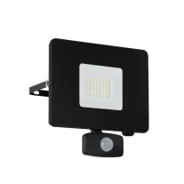 FAEDO kültéri fali LED-es fekete reflektor 30W IP44