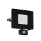 FAEDO kültéri fali LED-es fekete reflektor 30W IP44
