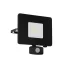 FAEDO kültéri fali LED-es fekete reflektor 30W IP44