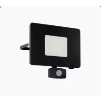 FAEDO kültéri fali LED-es fekete reflektor 50W IP44