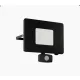 FAEDO kültéri fali LED-es fekete reflektor 50W IP44