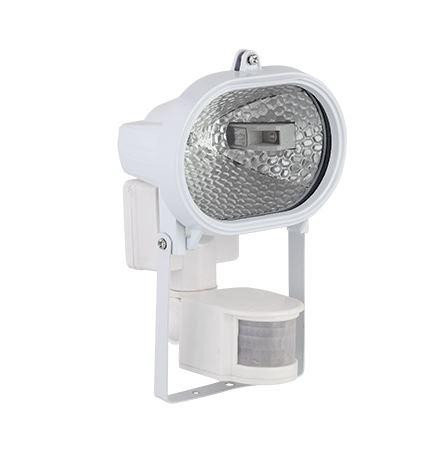 Led reflektor 7,5 W természetes fehér (fehér ház) mozgásérzékelővel