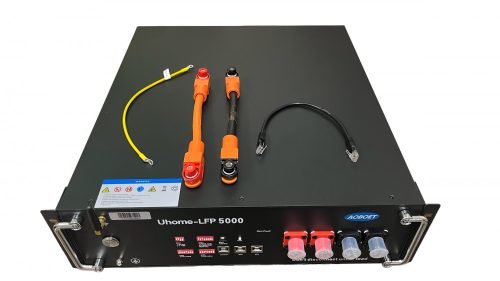 Litium-vasfoszfát akkumulátor napelem rendszerekhez 48V 5000Wh