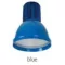 LED csarnokvilágító lámpatest 30W MINICOLOR-kék