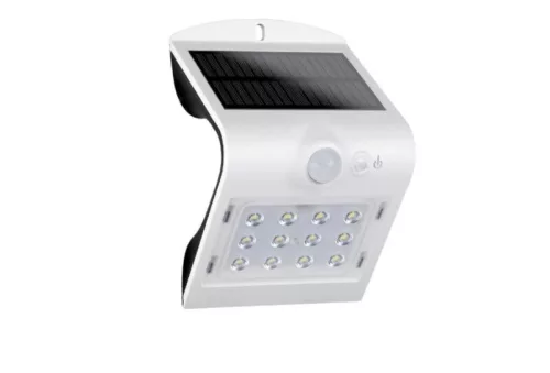 Napelemes oldalfali lámpa 1,5 Watt fehérIP54