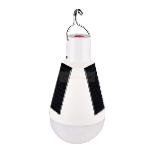 Napelemes LED kempinglámpa 300Lm 4000K +USB