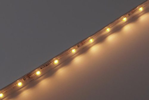 Led szalag SMD3528 4,8W/m 60 led/m kültéri dekor meleg fehér 5 méter