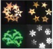 Karácsonyi LED projektor  IP44  vezetékkel