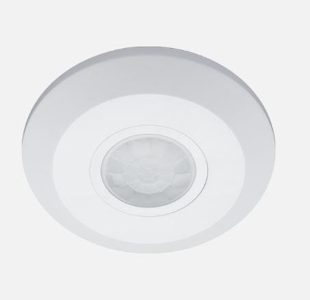 Mozgásérzékelő mennyezeti lapos 360° fehér