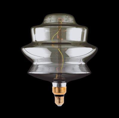 LED lámpa dimmelhető vintage 102S E27 (8Watt/360°) izzószálas füstös extra meleg fehér