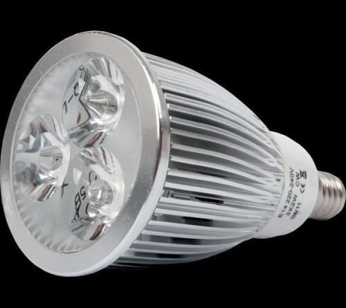 LED lámpa E-14 6W Power meleg fehér