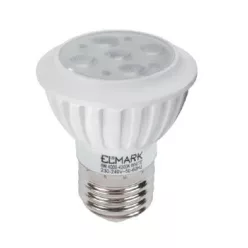 LED lámpa E-27 6W 7 dbHigh Power LED fehér