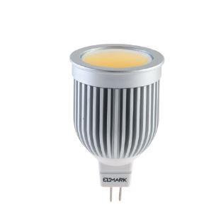 LED lámpa Gu5.3 COB 7W ELM meleg fehér