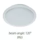 Led panel kör 10W ELM hideg fehér IP65