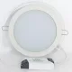 Led panel kör 18W üveg meleg fehér
