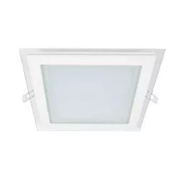 Led panel 18W üveg fehér