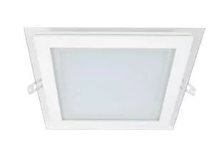 Led panel 18W üveg meleg fehér