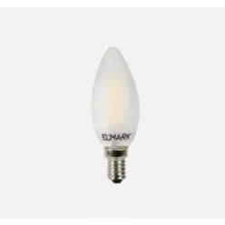   Led lámpa gyertya 5W COG E-14 opál (dimmelhető ledszálas gyertya izzó)