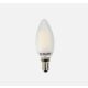 Led lámpa gyertya 5W COG E-14 opál (dimmelhető ledszálas gyertya izzó)