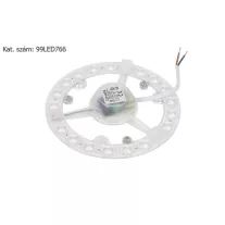 LED panel UFO lámpába 155mm 9W COB természetes fehér