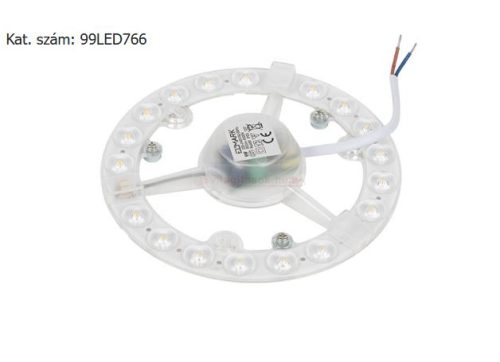 LED panel UFO lámpába 155mm 9W COB természetes fehér