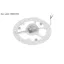 LED panel UFO lámpába 155mm 9W COB természetes fehér