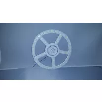 LED panel UFO lámpába 160mm 9W COB természetes fehér 12V