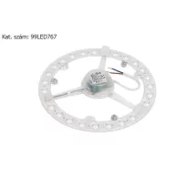 LED panel UFO lámpába 195mm 18W COB természetes fehér