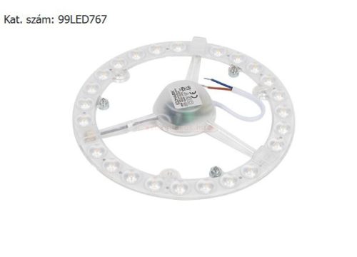 LED panel UFO lámpába 195mm 18W COB természetes fehér