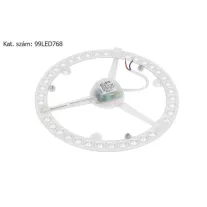 LED panel UFO lámpába 228mm 22W COB természetes fehér