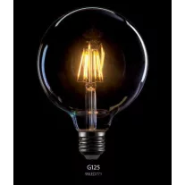   LED lámpa vintage G125 E27 dimmelhető (8Watt/360°) izzószálas, Retro, extra meleg fehér